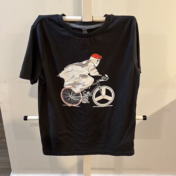 Old Navy size Large (10/12) youth boys Halloween ghost short sleeved tshirt. - Picture 4 of 4